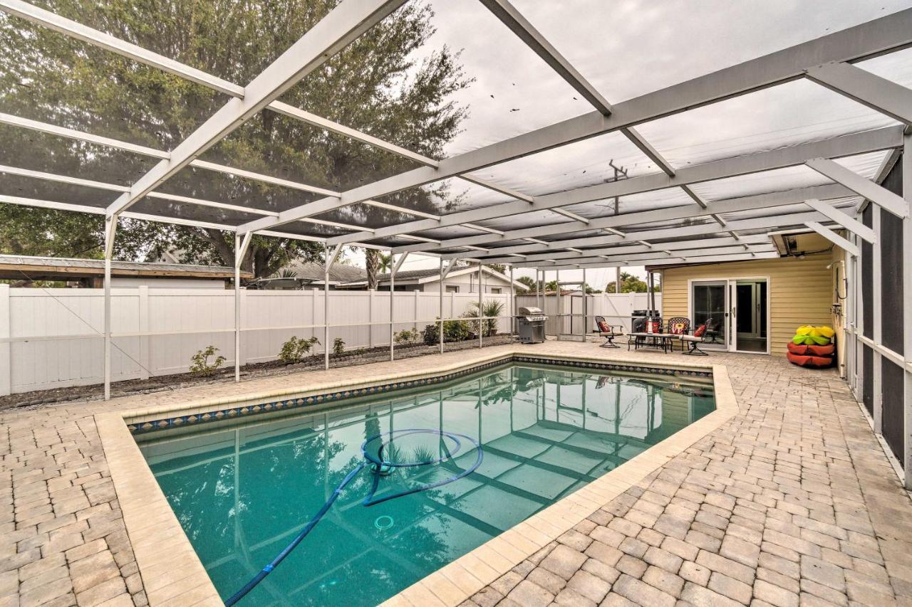 Home With Dock, Pool, Kayaks Walk To Palma Sola Bay Bradenton Ngoại thất bức ảnh